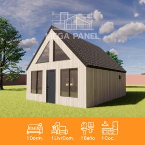 Tiny House Tipo A – 32 m²