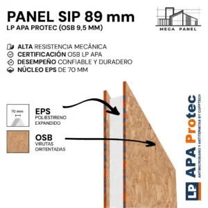 Panel SIP 89mm OSB 9,5