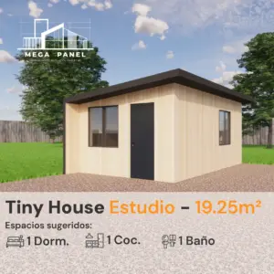 Tiny House Tipo Estudio – 19.25 m²