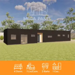 Kit Prefab. Arrayán 120.19m² | 4 Dorm