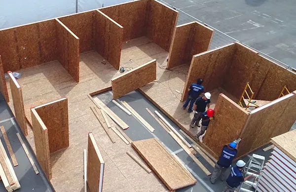 instalación panel SIP Chile
